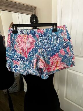 Lilly Pulitzer Sway with Me Ocean View Short Size Small
